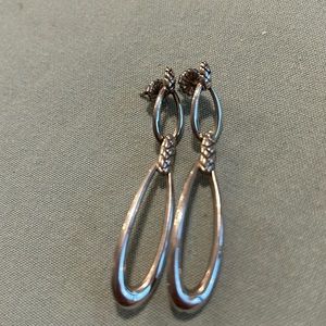Nambe Sterling Silver Earrings